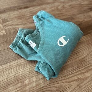 Champion Teal V-Neck Pullover XL